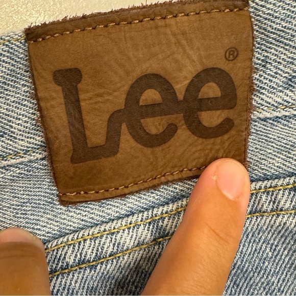 Lee Relaxed Fit Straight Light Blue Jeans Size 40x30 - Picture 16 of 17